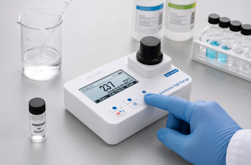 Equipos de medición y productos químicos